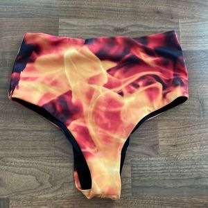 Off the pole high waist pole dance shorts. Small.